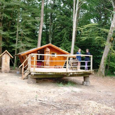 Cabane STELLA dans les bois